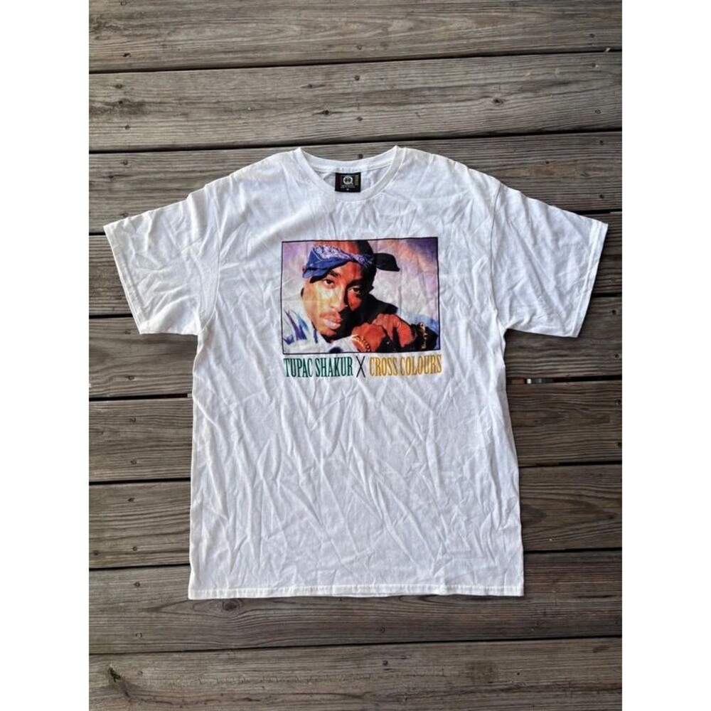 Tupac Shakur x Cross Colors T-shirt